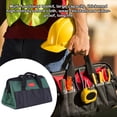 thumbnail image 3 of Eigraketly Bolsa de transporte de herramientas profesional de gran capacidad, destornillador, llave inglesa, alicates, bolsa de almacenamiento, correa Herramientas eléctricas 30x25 Eigraketly TO012013-01, 3 of 6