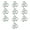 transparent, variant on Invisible Door Bumpers Noises Reduction Quiet Stoppers Reusable Wall Guard for Glass Wooden Door Protecting