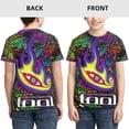 thumbnail image 3 of Tool Band Eye Youth Unisex T-Shirt Crewneck Short Sleeve Double-Sided Print Tee Shirts Top For Boys Girls Kid Teen Medium, 3 of 6
