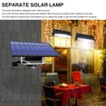 thumbnail image 4 of Luz Solar Para Interior/Exterior, Luz Colgante De Cobertizo Alimentada Por Energía Solar Separada Con Cable De Tracción Impermeable Ip65, Cable De Extensión De 3 M/9,8 Pies 2 Lámparas Speravity HA028089-02, 4 of 6