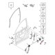 thumbnail image 4 of Left Interior Door Handle Chrome Trim Bezel 96660863 for Captiva Sport 2012-2015 Vue 2008-2010, 4 of 5