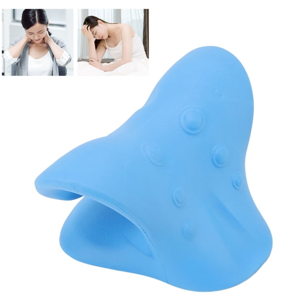 Relajante Para Cuello Y Hombros, Almohada De Masaje Para Columna Cervical, Curva En V, Ajuste Perfecto Para Dormir En La Oficina