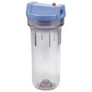 Pentek PENTEK-158117 Slim Line 10 Clear .25 in. Housing with Pressure