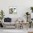 thumbnail image 2 of Stupell Industries Cow Gazing Farm Pasture Clear Blue Sky Animals & Insects Painting Gray Framed Art Print Wall Art, 24 x 24, 2 of 7
