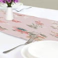 thumbnail image 6 of GZHJMY Colorful Flower Table Runner Machine Washable Polyester Table Runner Rectangle Reversible Dresser Scarves Table Decor 13 x 70 Inch, 6 of 7