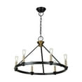 thumbnail image 4 of AC11986BB Artcraft Lighting Notting Hill - 6 Light Chandelier-19 Inches Tall and 26 Inches Wide, 4 of 13