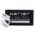 thumbnail image 5 of Parker Safety Razor 111W - Faux Porcelain (White) Double Edge Safety Razor & 5 Parker Premium Blades, 5 of 5