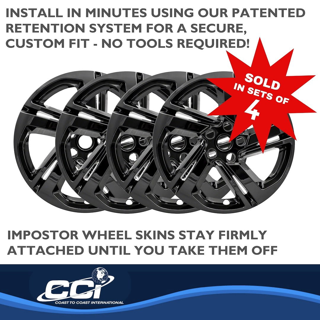 Coast To Coast IWCIMP418BLK IMPOSTOR ® WHEEL COVER