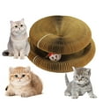 thumbnail image 2 of Kitty Kurlz Magic Organ Cat Toy, Foldable Infinity Style Cat Scratching Board Toy by Recycled Cardboard, Durable Interactive Accordion Toys with a Ball for Indoor Cats, Auburn, 2 of 9