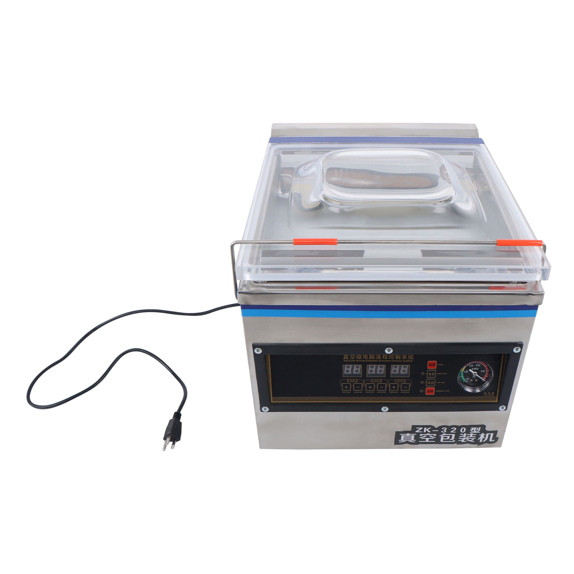 labwork DZ-260C 320W 6.5 Cubic Meters/Hour Vacuum Sealing Machine Made of Stainless Steel Material Suitable for Households, Supermarkets, Etc