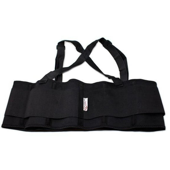 Safe Handler Lifting Support Weight Belt, Lower Back Brace , X-Large, Black (Pack of 1)