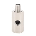 thumbnail image 1 of Adaptador de calibre de línea acero inoxidable 304 Fácil instalación Adaptador de alimentación de aceite turbo NPT de 1/8 pulg Universal fuerte para piezas de automóvil ANGGREK Otros, 1 of 8