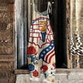 thumbnail image 6 of JULMCOMO 4th of July Jumpsuits for Women 250th Year Cotton Linen Spaghetti Straps Plus Size Red White Blue Overalls Stars Stripes Wide Leg Sleeveless Patriotic Rompers with Pockets Red S, 6 of 6