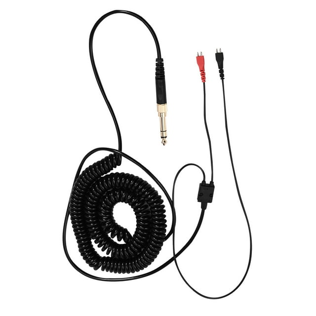 Cable de Bobina de Resorte de Reemplazo, Cable de Realizació de Audio de REMPLAZO, PARA HD25/ 560/540/ 480/430 AURICOSES AURICOSES, 6.56 PASTOS