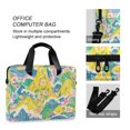 thumbnail image 4 of FORMRS 16" Laptop Sleeve Bag Carrying Case with Handle Travel Shoulder Briefcase, Yellow Mountains, 4 of 8