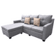 thumbnail image 5 of Sala Esquinera El Bazar Store Hermes Gris plata 215x165 cm Lado Izquierdo y derecho Lino nacional, 5 of 7