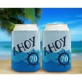 thumbnail image 6 of 70th Birthday Gifts For All Funny Beer Coolie Ahoy 70 Sailing Boating Nautical Gift 6-Pack Can Drink Sleeves, 6 of 8