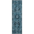 thumbnail image 2 of Addison Rugs Mayfield Washable Traditional Oriental Blue Runner Rug, 2'3" x 7'6", 2 of 5