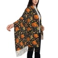 thumbnail image 4 of Xecao Spooky Sweets Pattern Womens Winter Scarf Fall Scarf Oversized Large Scarf for Women Warm Shawl Wrap, 4 of 8