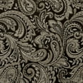 thumbnail image 3 of MAYEERTY 50x18" Jacquard Window Valance Black, 3 of 8