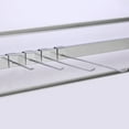 thumbnail image 3 of 20PCS Metal Display Rack Square Tube Hooks Sturdy Goods Shelf Hooks for Supermarket Use Size 15cm Silver, 3 of 8