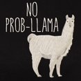thumbnail image 3 of CafePress - No Prob Llama Women's Dark T Shirt - Women's Traditional Fit Dark T-Shirt, 3 of 4