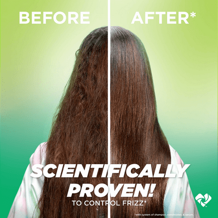 Garnier Fructis Sleek & Shine Smoothing Shampoo, Conditioner, & Styling Gel Set with Plant Keratin, 33.8 fl oz