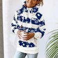 thumbnail image 2 of Jersey cálido de invierno para mujer, sudaderas informales de manga larga, prendas de vestir con capucha y cordón a la moda con bolsillos Pompotops gfhjh7555, 2 of 5