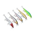 thumbnail image 4 of Señuelos de Pesca Luya Mino JadeshayMX 5 Uds 22g 13.5 Cm Anzuelos de Acero Inoxidable Cebo de Pesca Artificial, 4 of 5
