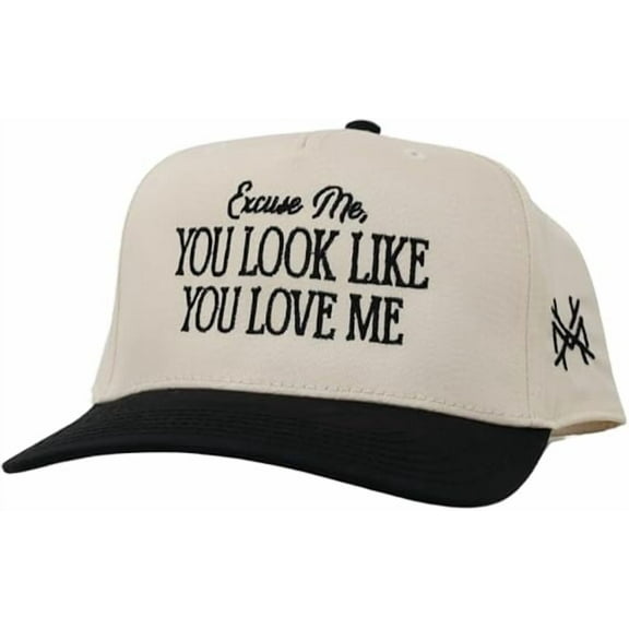 The Mad Hatter, Men & Women’s Trucker Hat, Premium Adjustable Snapback for Everyday Wear, Excuse Me You Look Like You Love Me
