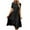 Black, variant on IROINNID Summer Dresses For Women 2023 Pink Comfy Round Neck Short Sleeve Solid Leisure Vacation Dresses Summer