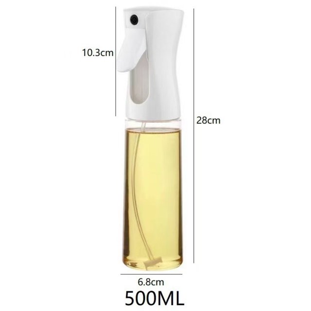 Spray de aceite para cocinar, botella dispensadora de aceite de oliva, pulverizador, niebla, vinagre de aceite de calidad alimentaria reutilizable, botella pulverizadora, accesorios de cocina