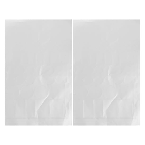 2 hojas de pegatinas de sombreado, pegatinas de bloqueo de luz LED, pegatinas de sombreado para enrutadores, pegatinas opacas
