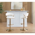 thumbnail image 4 of LumiSource Jie Adjustable Barstool - Set of 2, 4 of 11