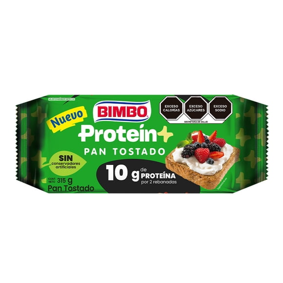 Pan Tostado Bimbo Protein 14p 315 g