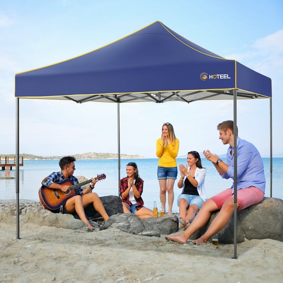 SANOPY 10x10 Pop up Canopy Tent, Commercial Instant Heavy Duty Canopy, Deepp Blue