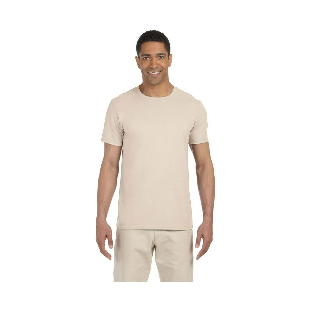 Download Gildan - Gildan Men's Softstyle Preshrunk Tearaway Label T-Shirt, Style G64000 - Walmart.com ...