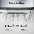 thumbnail image 4 of SOOPYK Water and Ice Dispenser Bottom Loading 18lbs Daily Capacity Black NO HOT WATER, 4 of 9
