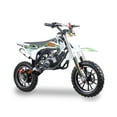 thumbnail image 2 of SYX MOTO Mini Dirt Bike Gas 49cc 2 Stroke Dirt Bike, for 6 Years to 12 Years - Green/Orange, 2 of 5