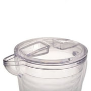 (4 pack) Mainstays 2.5 Quart Double Wall Clear Acrylic Pitcher