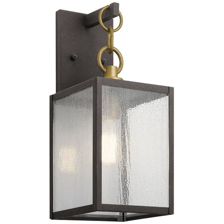 

Kichler 59005 Weathered Zinc Lahden 12 Tall Outdoor Wall Sconce