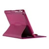 Speck FitFolio - Flip cover for tablet - vegan leather - fuchsia pink, raisin purple