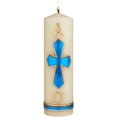 thumbnail image 1 of CB Church Supply Devotional Candles Hand Decorated Family Prayer Candle by Will & Baumer, 8-Inch, Alpha & Omega, 1 of 2