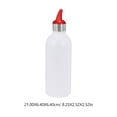 thumbnail image 2 of Soimiss Small Condiment Squeeze Bottles Red Seal Effect 1Set for Kitchen Use, 2 of 8