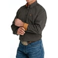 thumbnail image 2 of Cinch Black And Gold Plaid Print - Mens Shirt  - Mtw1105668, 2 of 4