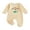 Apricot, variant on Newborn Baby Boy Golf Outfits New To The Club Oneise Bubble Romper Jumpsuit Long Sleeve Crewneck Golf Court Embroidery Sweatshirt Bodysuit Spring Fall Winter Clothes