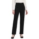 thumbnail image 1 of Pantalones de trabajo rectos para mujer INSPIRE CHIC, de alta elasticidad, pantalones casuales, pantalones de oficina, talla XL, color negro, 1 of 6