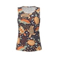 thumbnail image 4 of Fotbe Turtles and Sea Plants Womens Loose Fit Casual Flowy Slim-Fit Tank Tops Athletic Round Neck Trendy Sleeveless Summer Tops for Gym and Yoga-XX-Large, 4 of 9