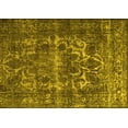 thumbnail image 1 of Ahgly Company Machine Washable Indoor Rectangle Persian Yellow Traditional Area Rugs, 3' x 5', 1 of 4