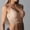 Khaki, variant on Lace Halter Bras for Women, Wireless Solid Color Bralette With V-Neck And Beauty Back Design, Plus Size Crop Vest Tops, Soft Comfortable Underwear For Daily Casual Wear Green One Size